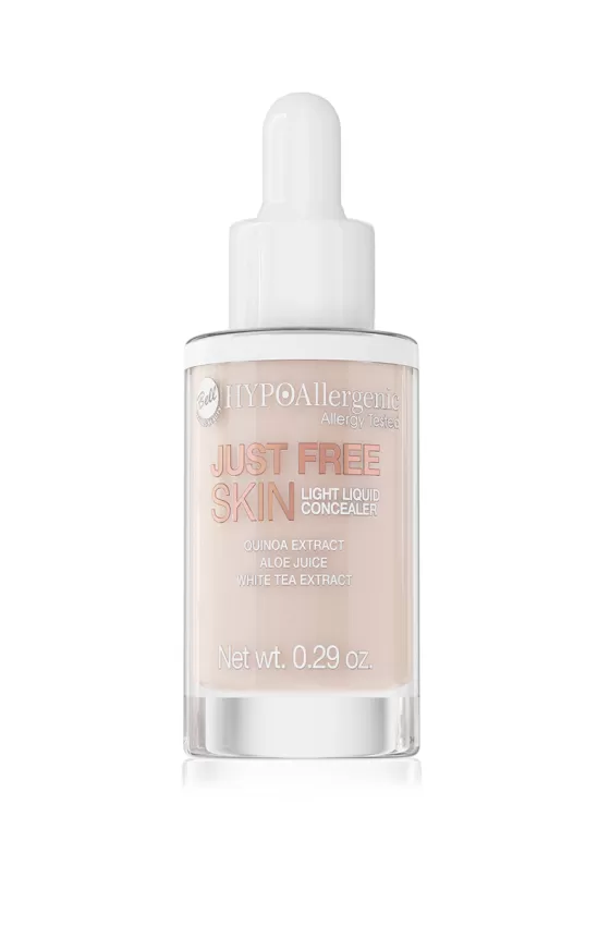 BELL HYPOALLERGENIC JUST FREE SKIN LIGHT LIQUID CONCEALER 02