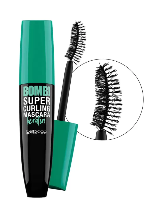 BELLAOGGI BOMB! CURLING - REAL BLACK