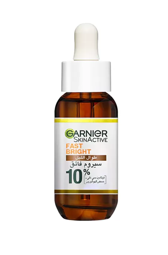 Garnier fast bright 10% pure vitamin C night serum